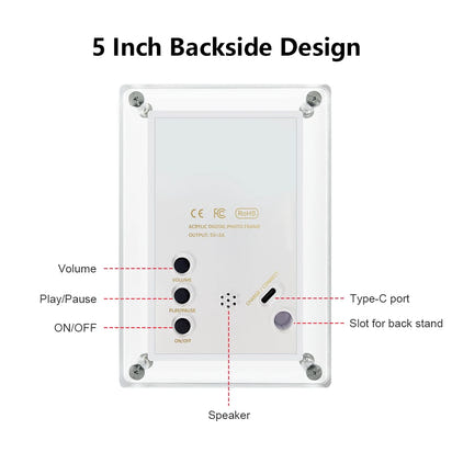 CrystalFrame Portable Digital Display