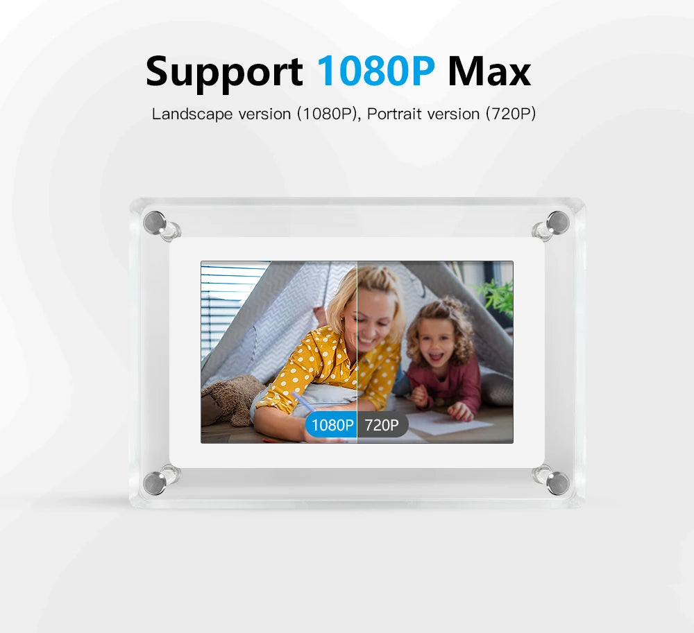 CrystalFrame Portable Digital Display